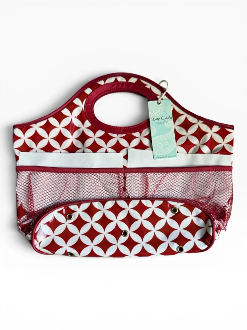 Mud Pie Medallion Shower Caddy Tote Bag